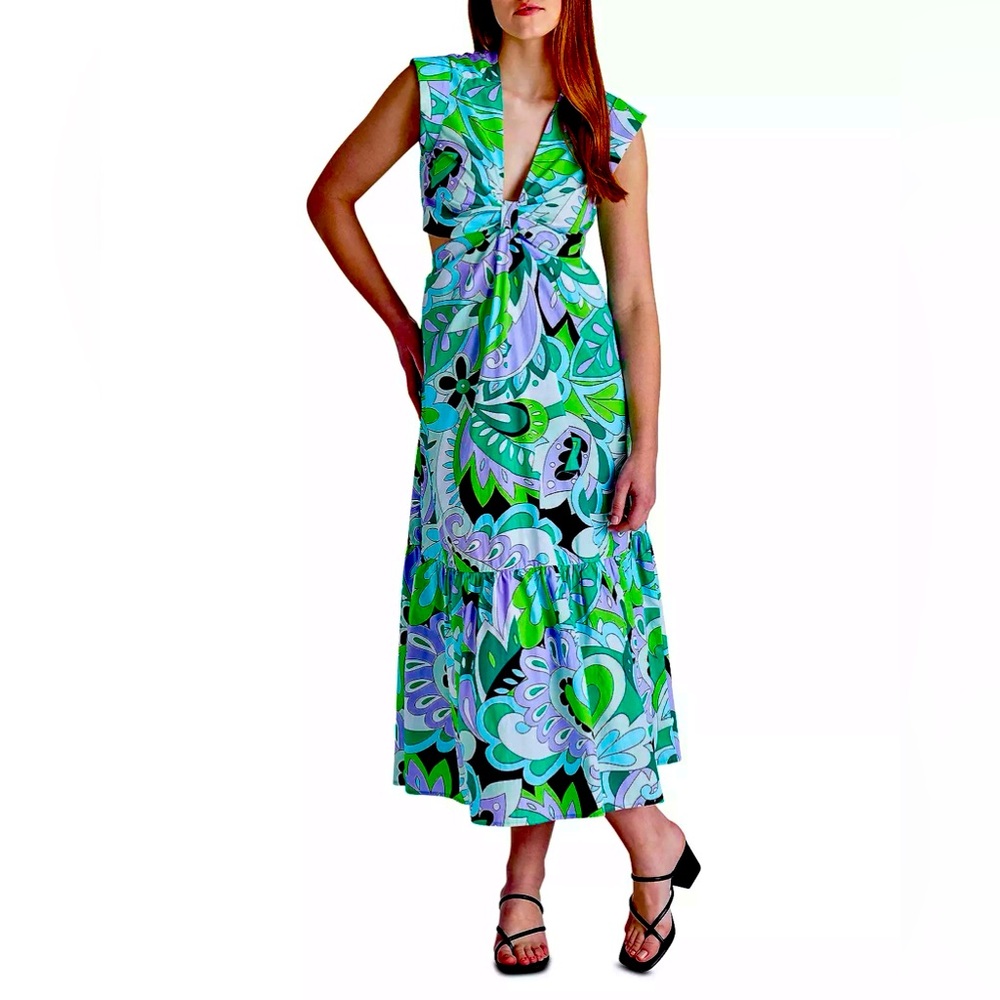 STEVE MADDEN Amanda Cutout Midi Dress